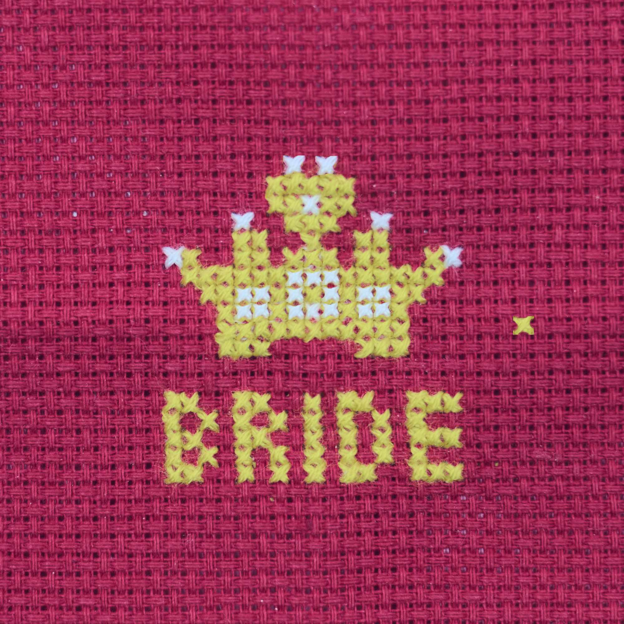 Mini Cross Stitch Kit for Hen Party/Girls Party Fun/Bachelorette Night Out