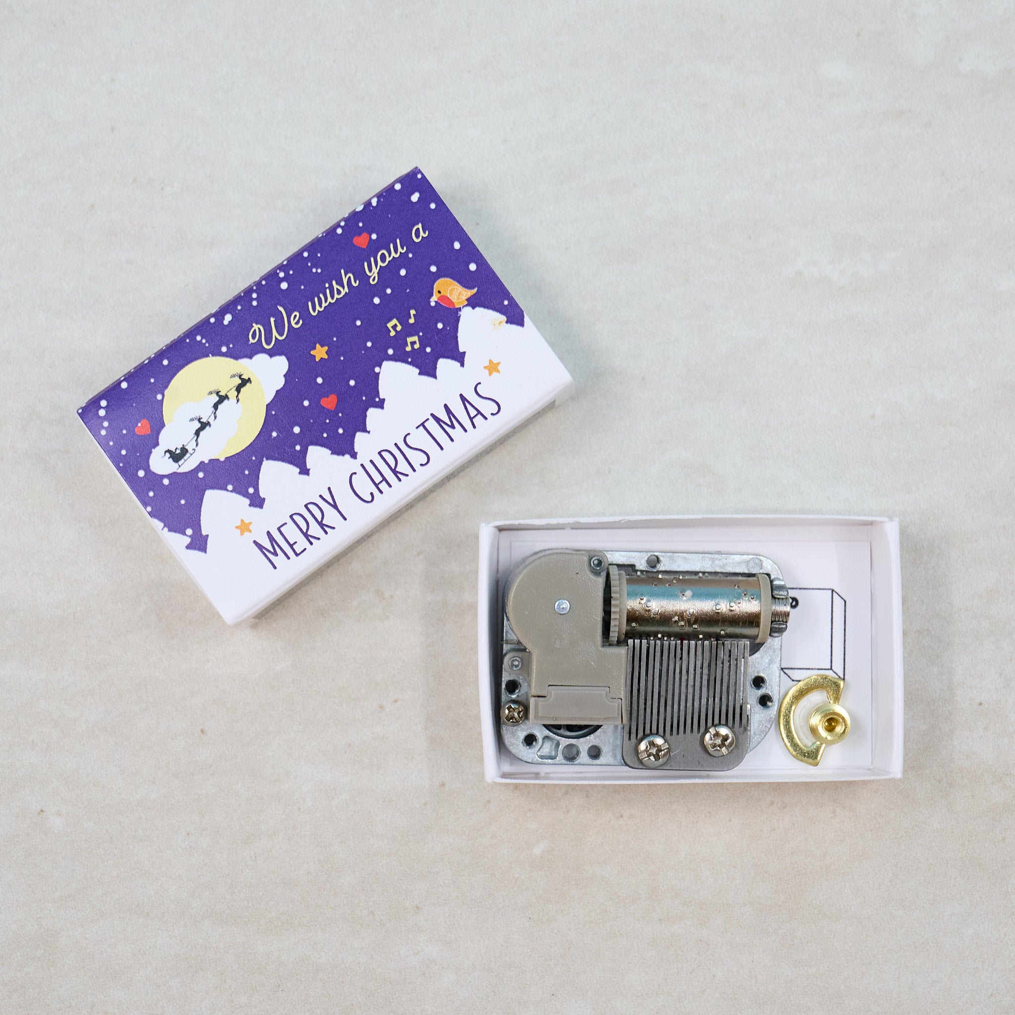 Christmas Music Box Kit In A Matchbox