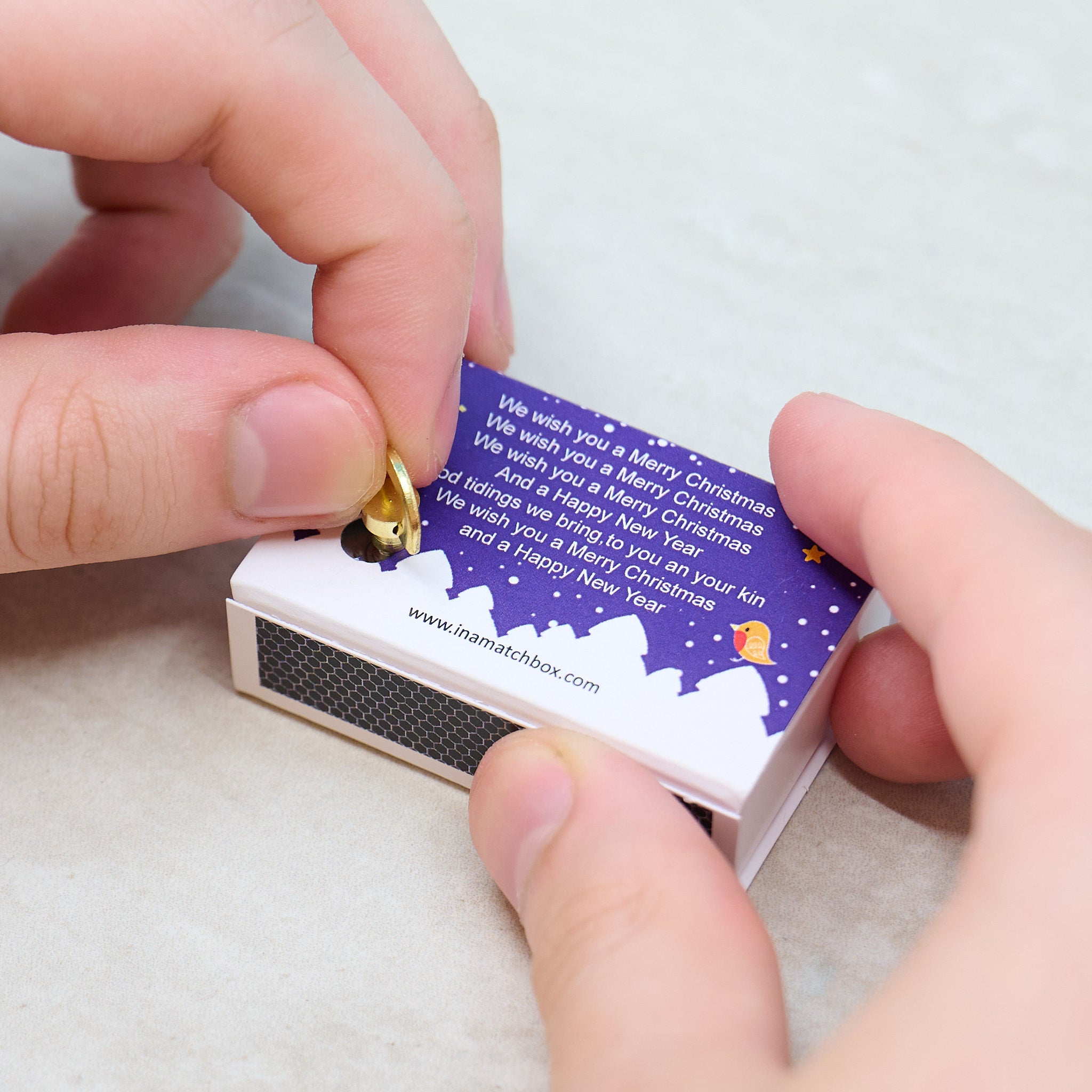Christmas Music Box Kit In A Matchbox