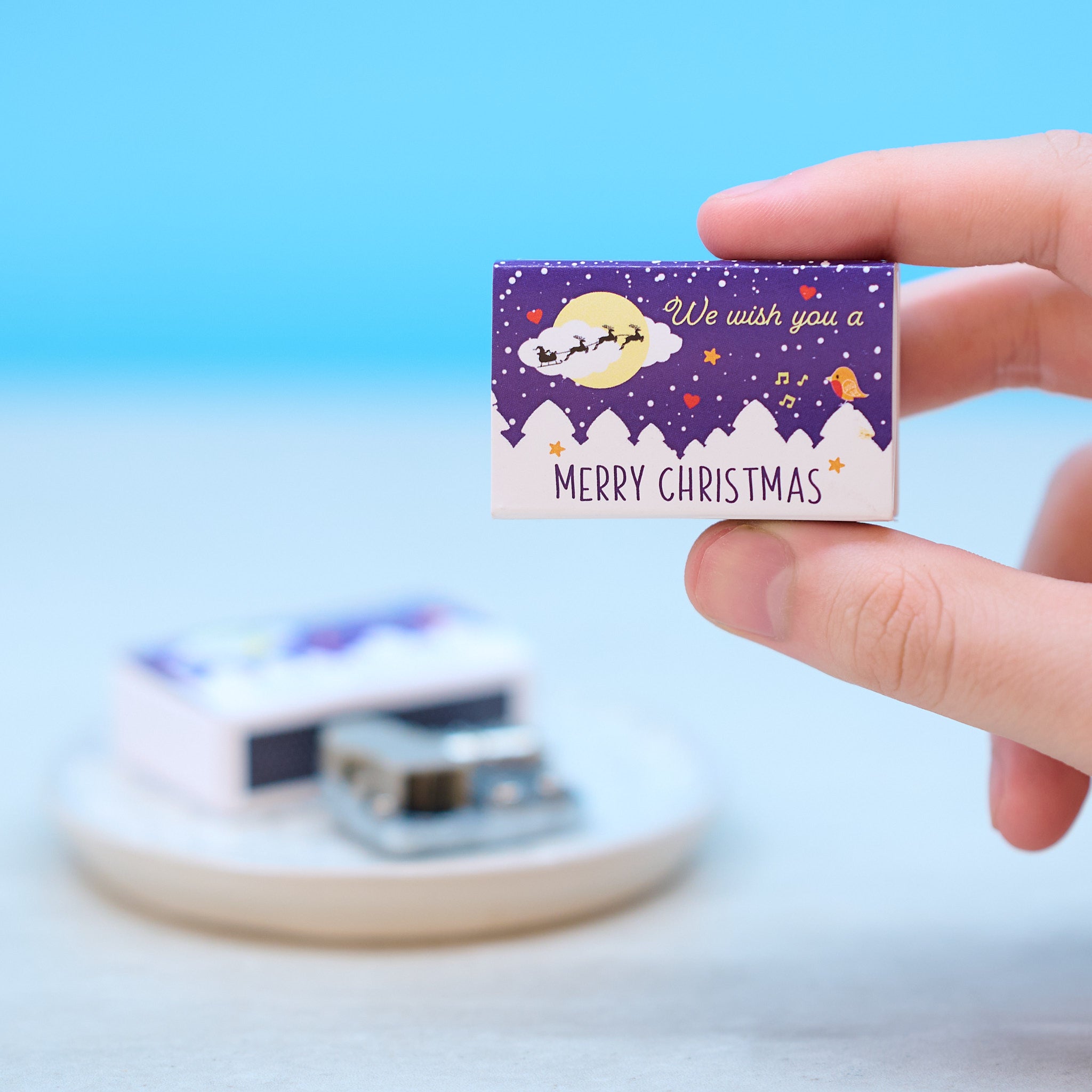 Christmas Music Box Kit In A Matchbox