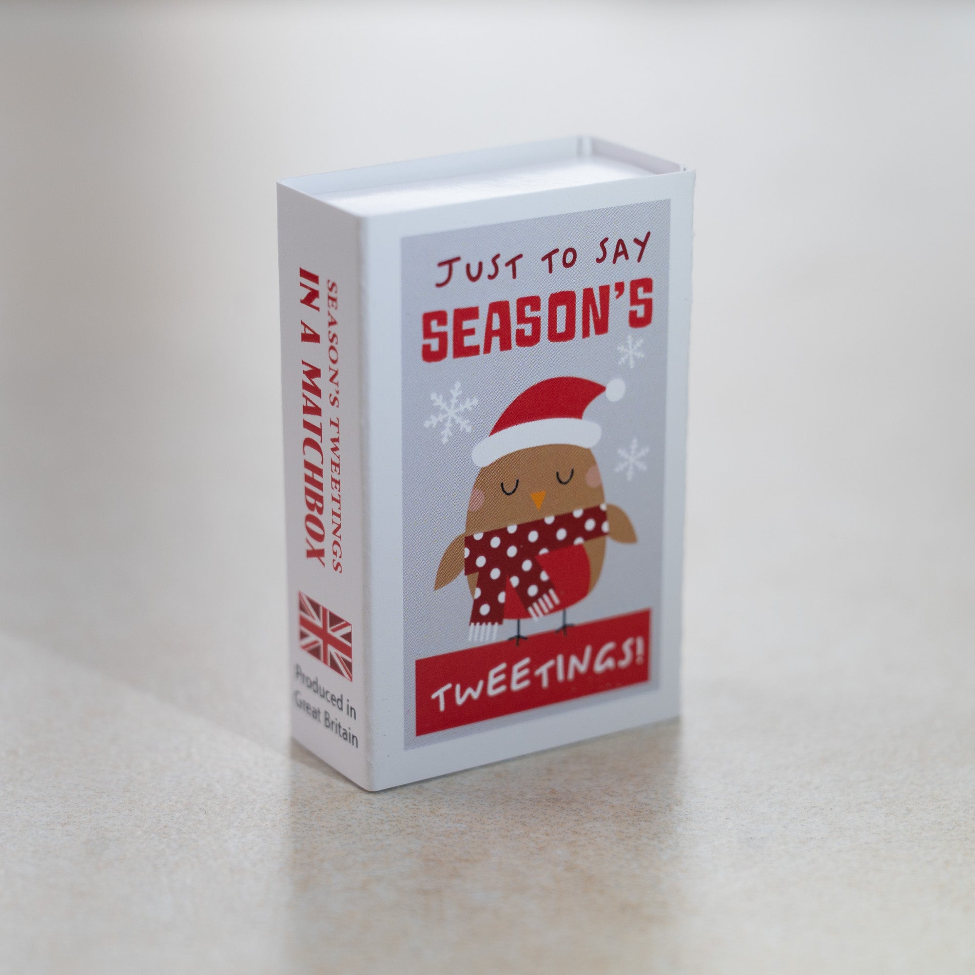 Seasons Greetings wool felt bauble