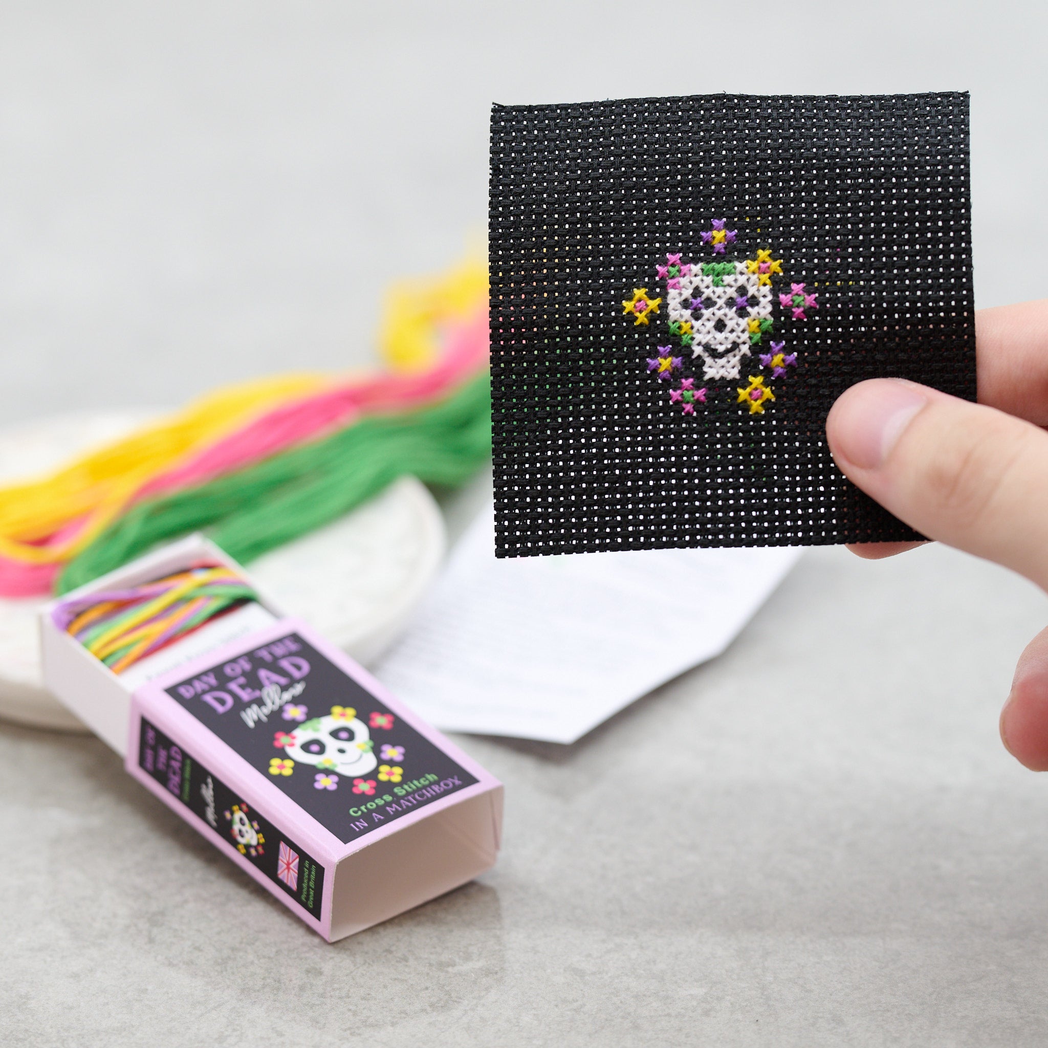 Day of the Dead Mini Cross Stitch Kit