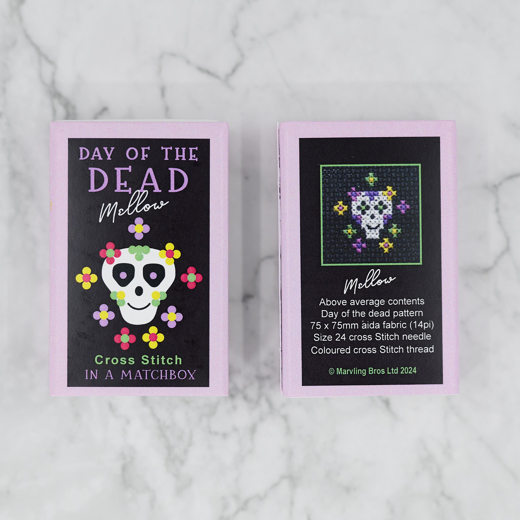 Day of the Dead Mini Cross Stitch Kit