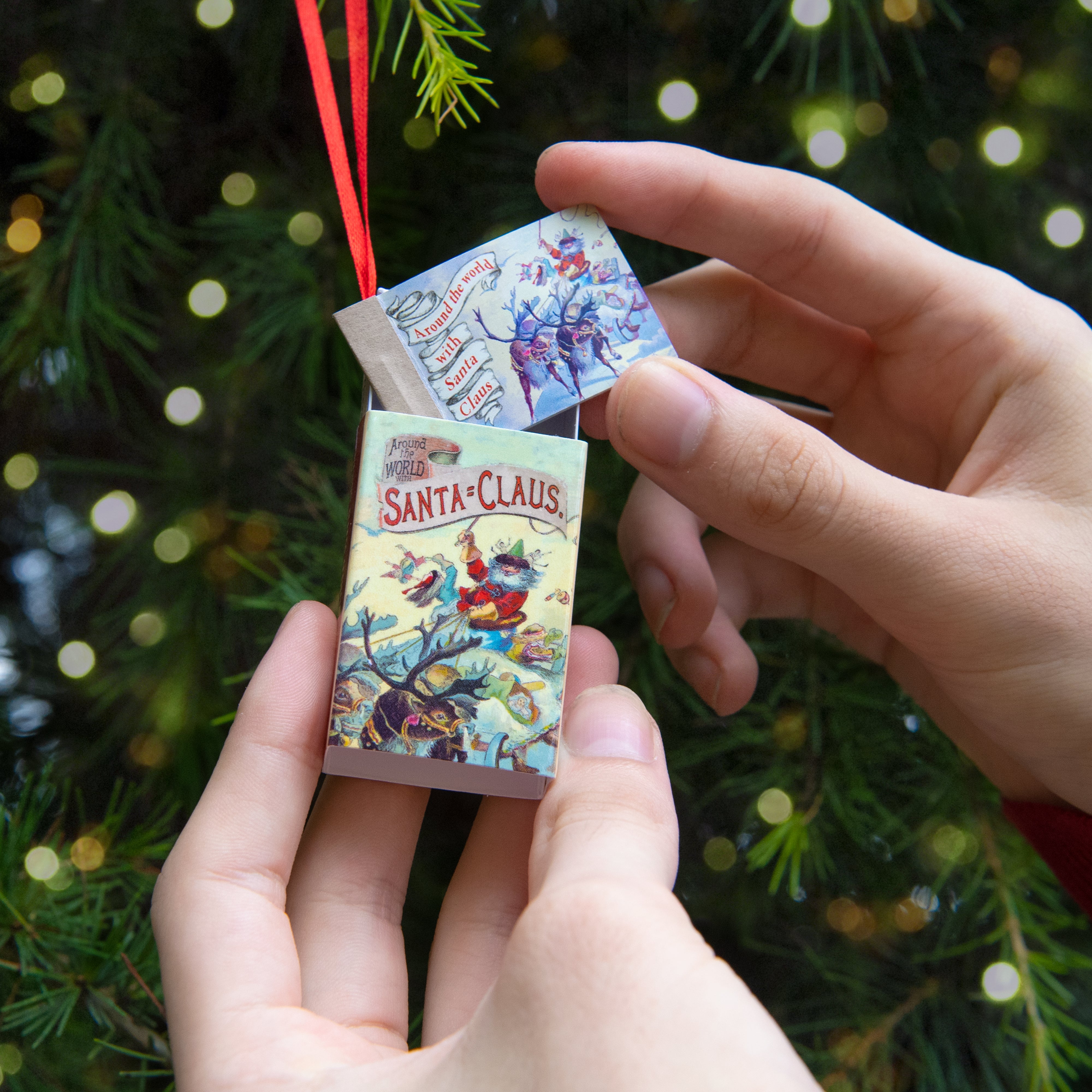 Tree Decoration 'Twas The Night Before Christmas' Victorian Poem