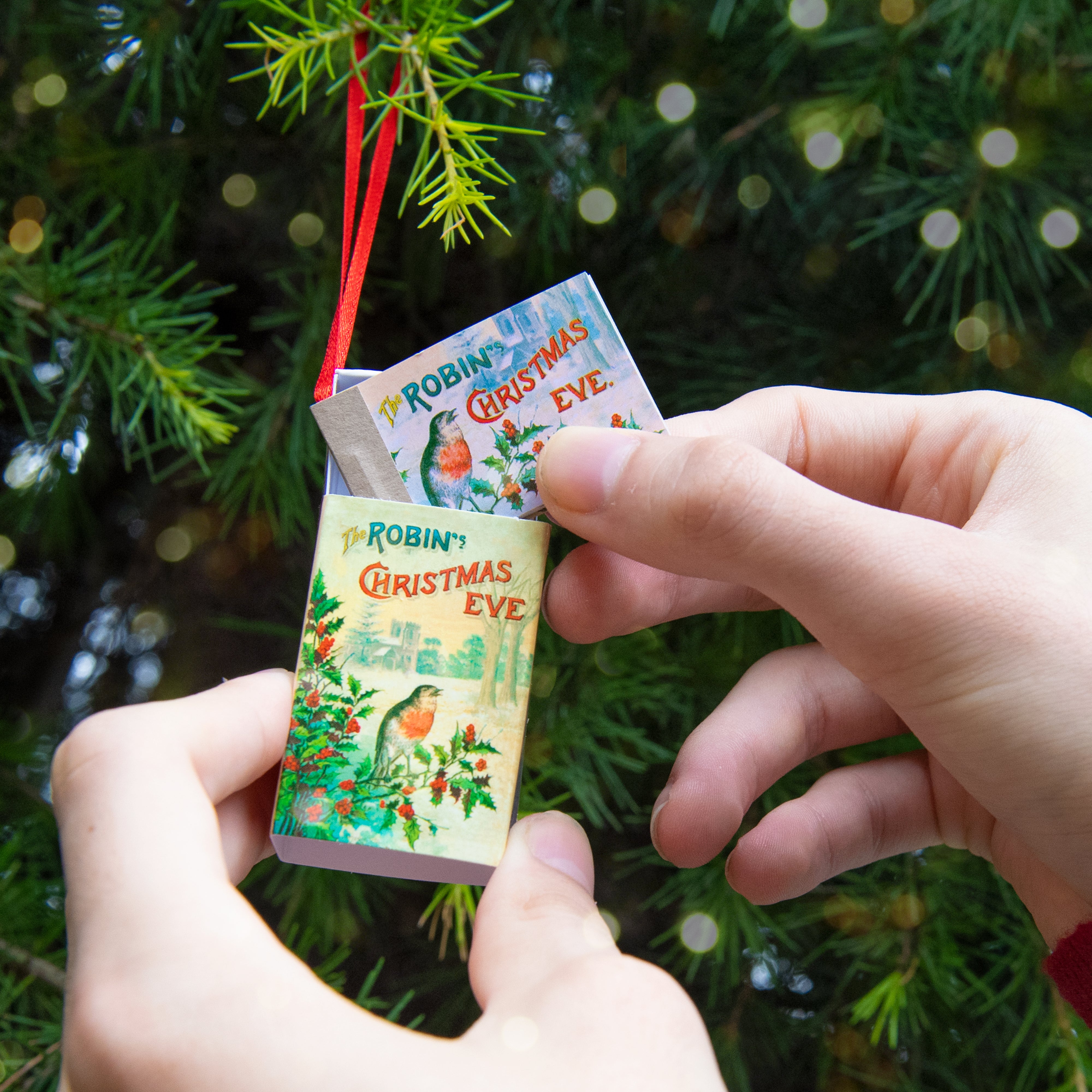 Tree Decoration 'Twas The Night Before Christmas' Victorian Poem