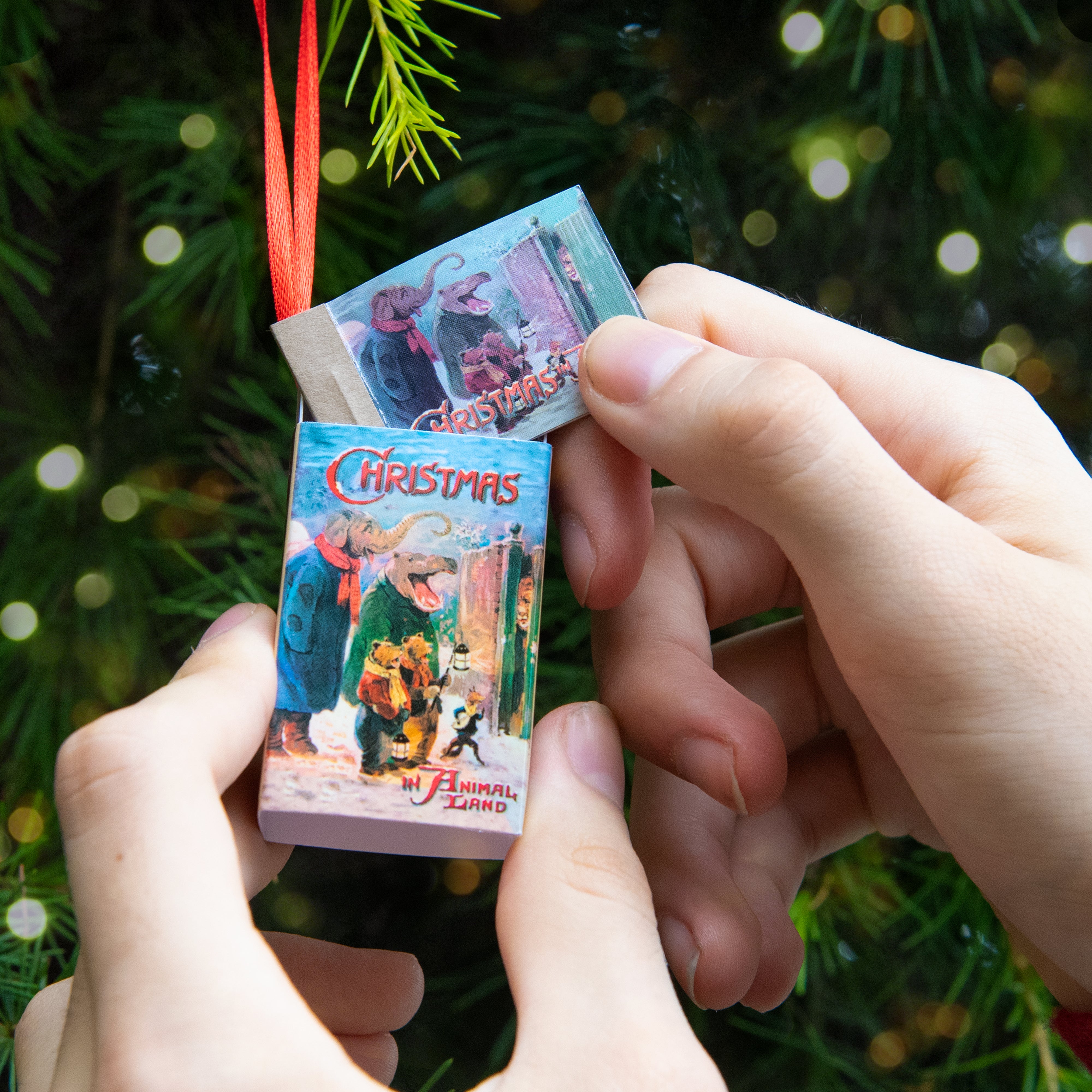 Tree Decoration 'Twas The Night Before Christmas' Victorian Poem