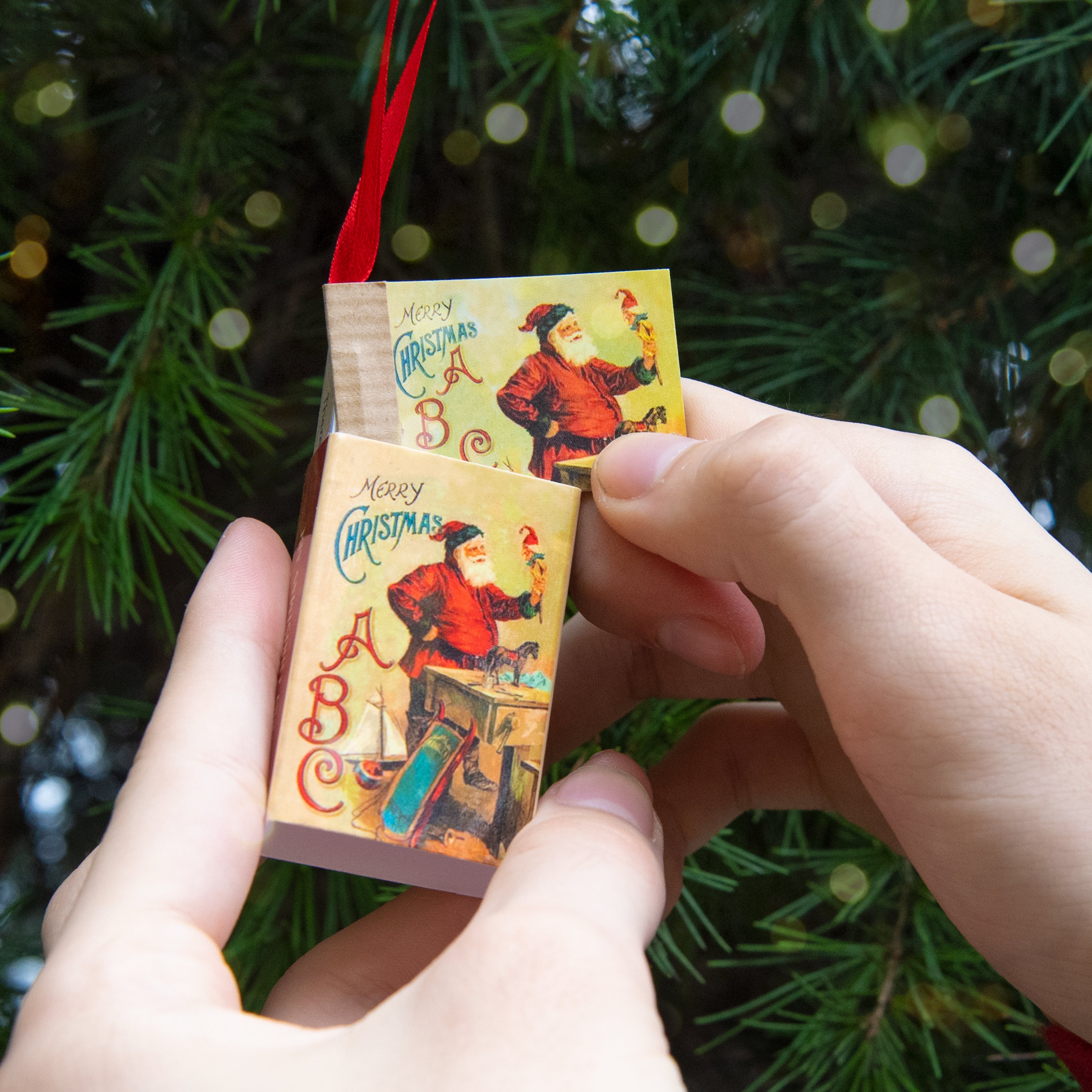 Tree Decoration 'Twas The Night Before Christmas' Victorian Poem