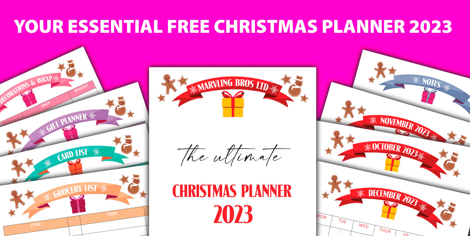 your essential free Christmas planner 2023