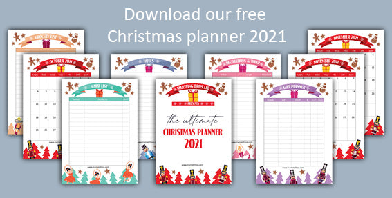 Free christmas planner 2021