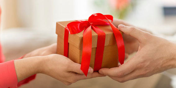 people giving gifts