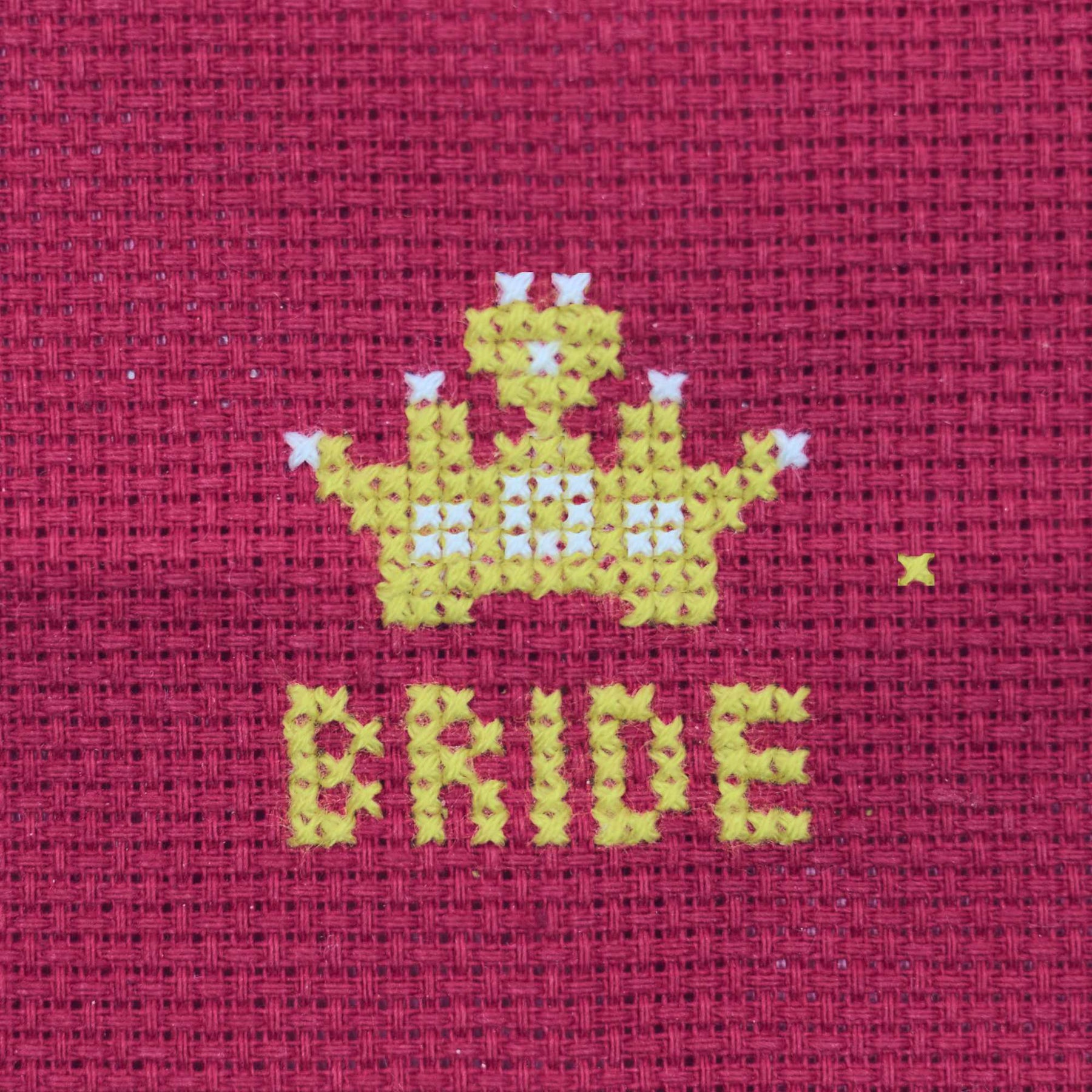 Mini Cross Stitch Kit for Hen Party/Girls Party Fun/Bachelorette Night Out