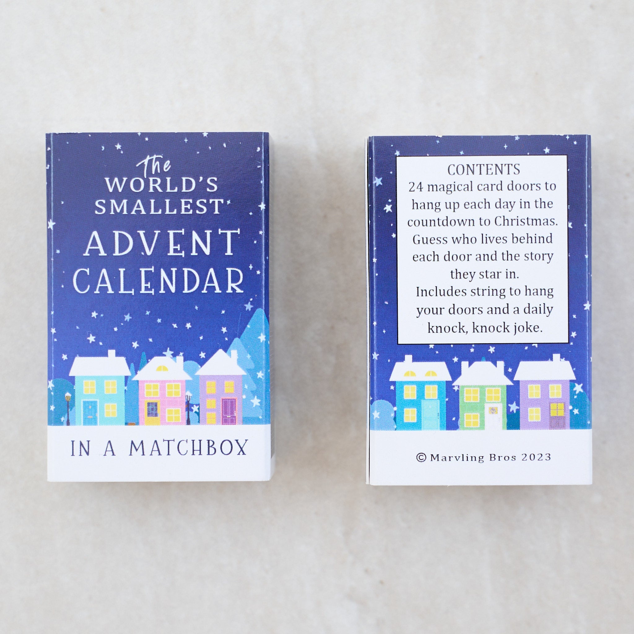 The World's Smallest Advent Calendar In A Matchbox