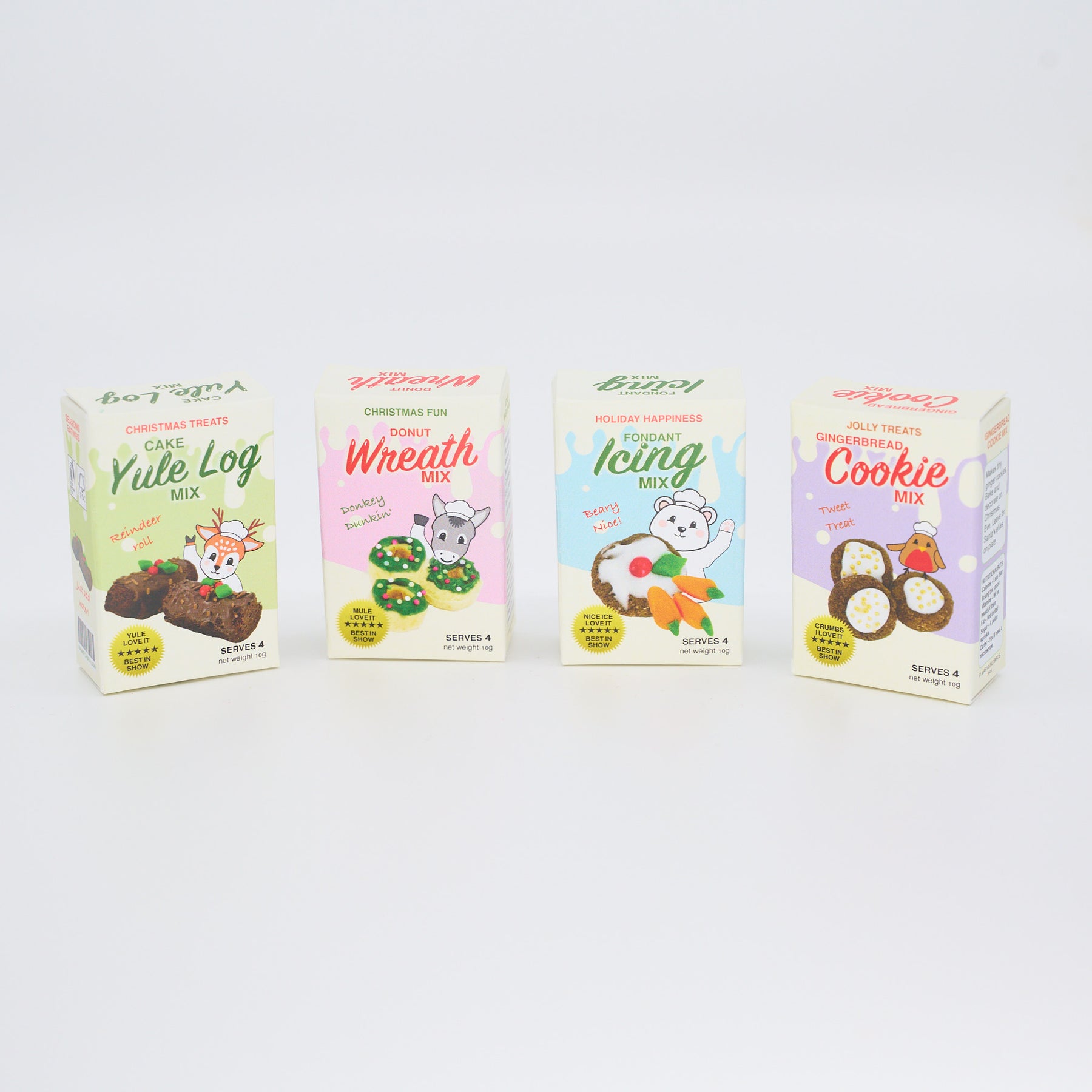 Mini Bakery Kit  - Christmas Treats and Pink Picnic