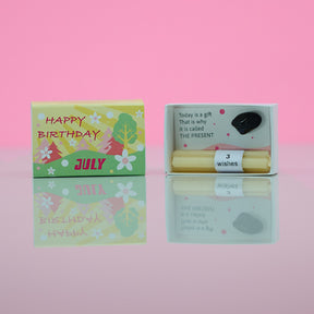 Mindful Birthstone Gift In A Matchbox