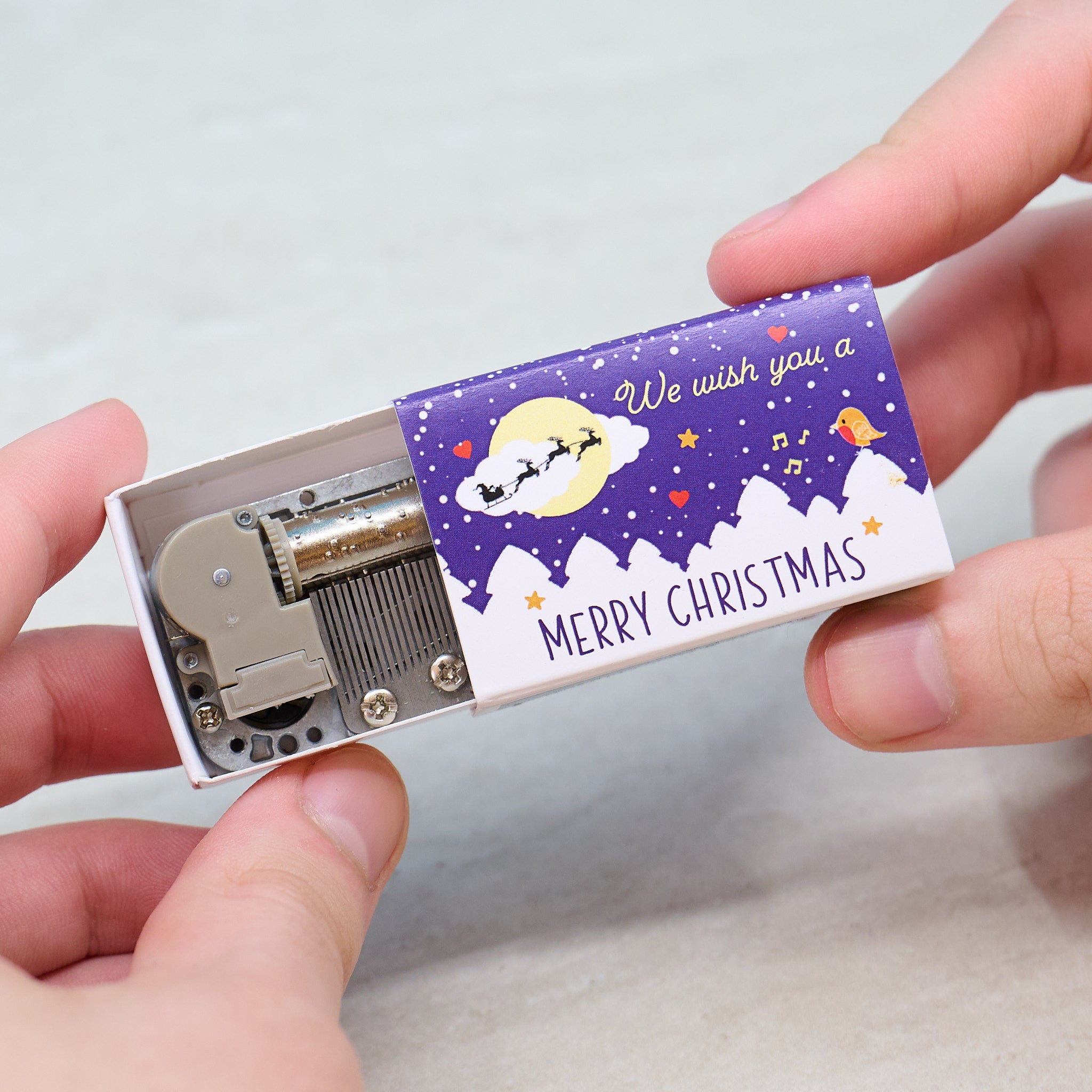 Christmas Music Box Kit In A Matchbox