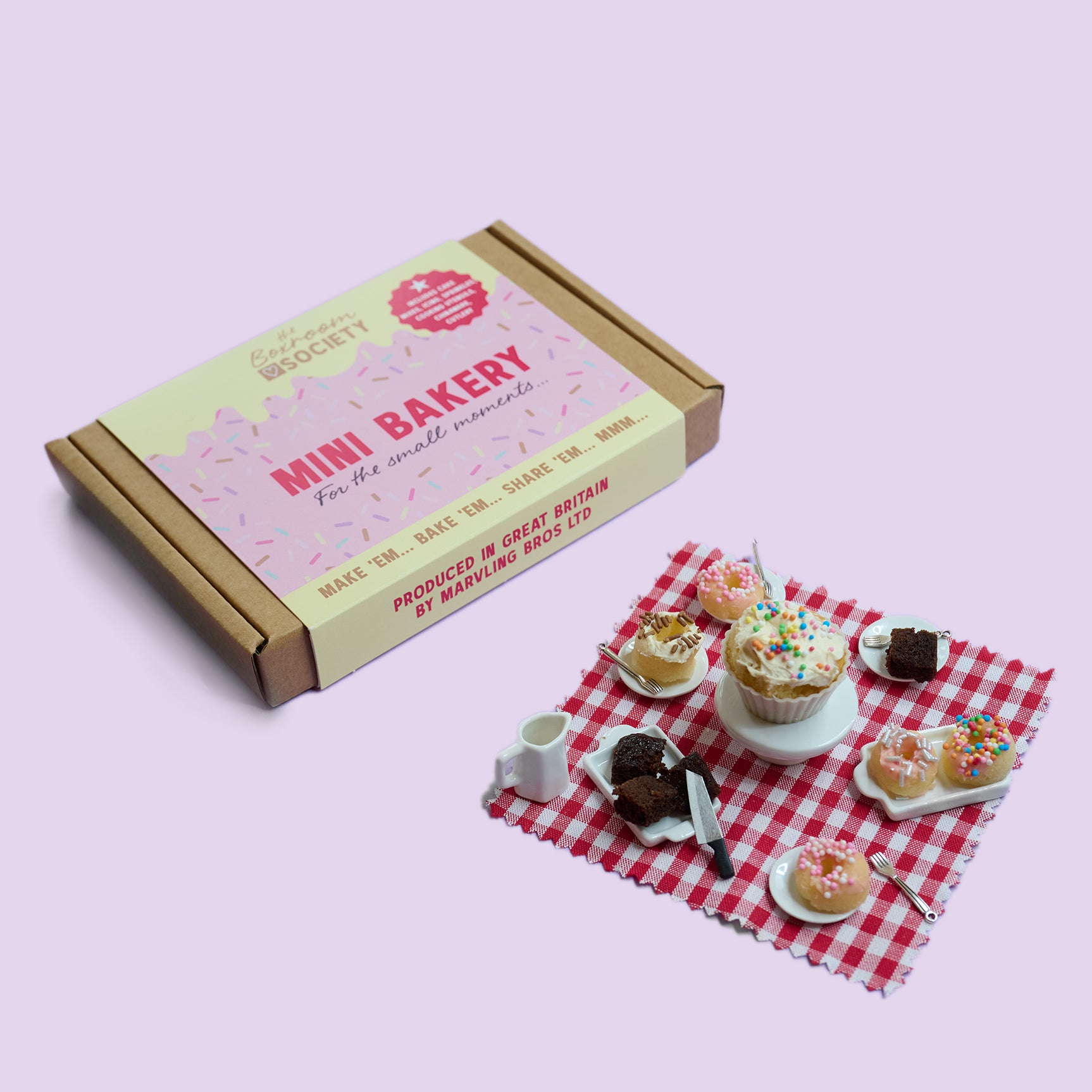 Mini Bakery Kit Make Your Own Miniature Edible Picnic