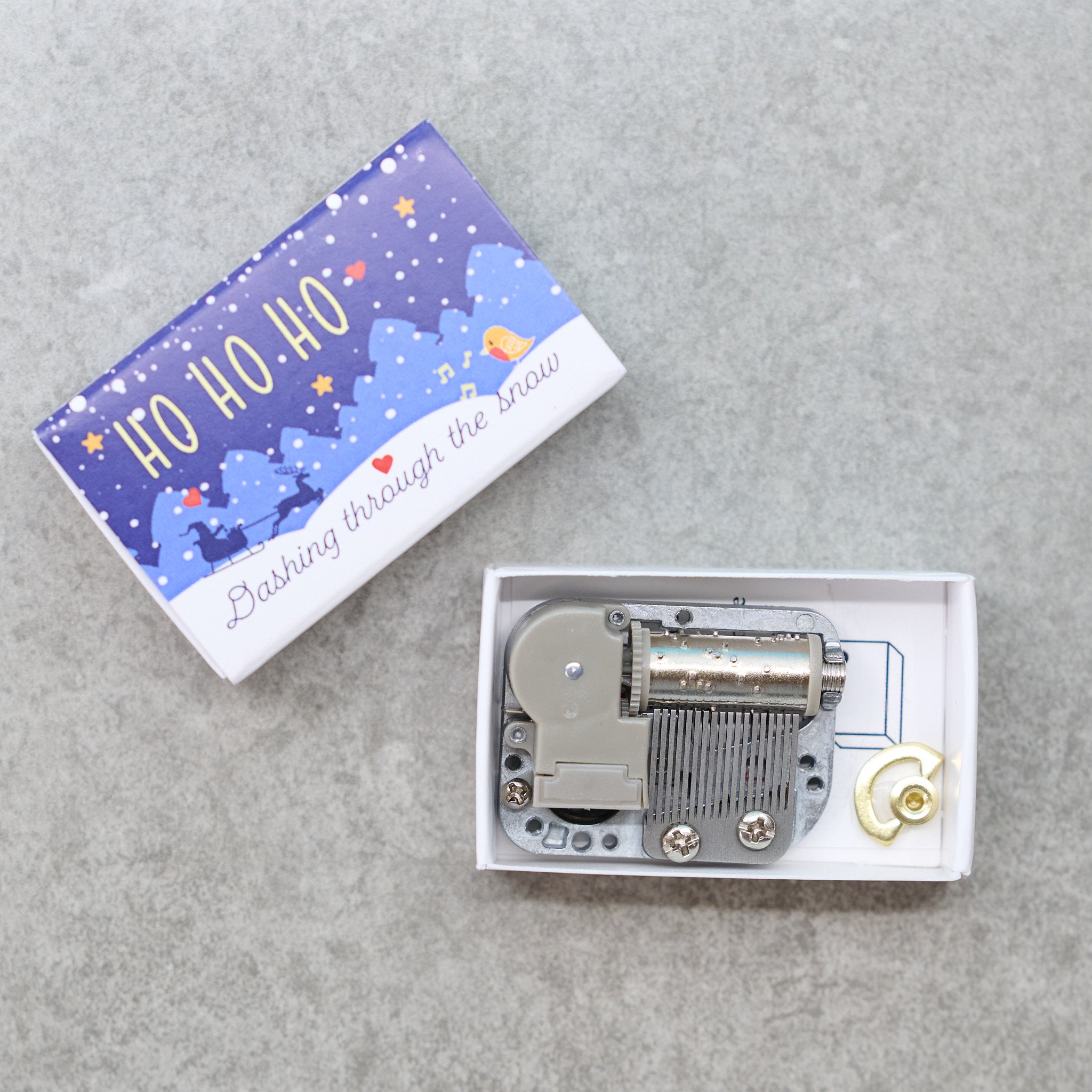 Christmas Music Box Kit In A Matchbox