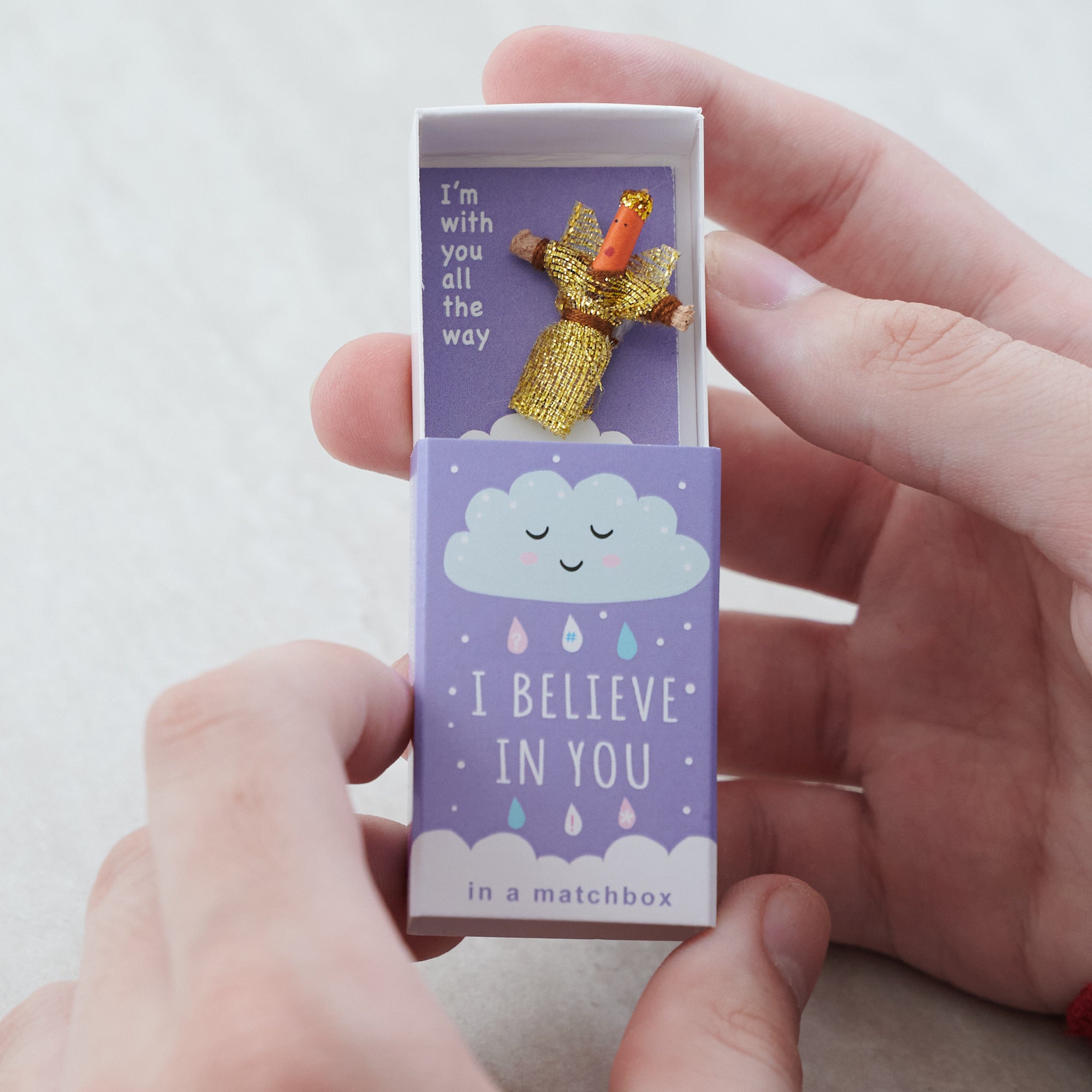 Angel Worry Doll In A Matchbox