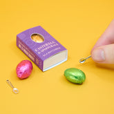 Chocolate Egg and Spoon Race in a matchbox