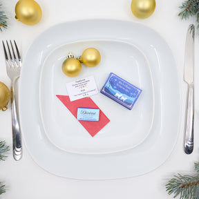 Six Alternative Christmas Crackers, Festive table decor