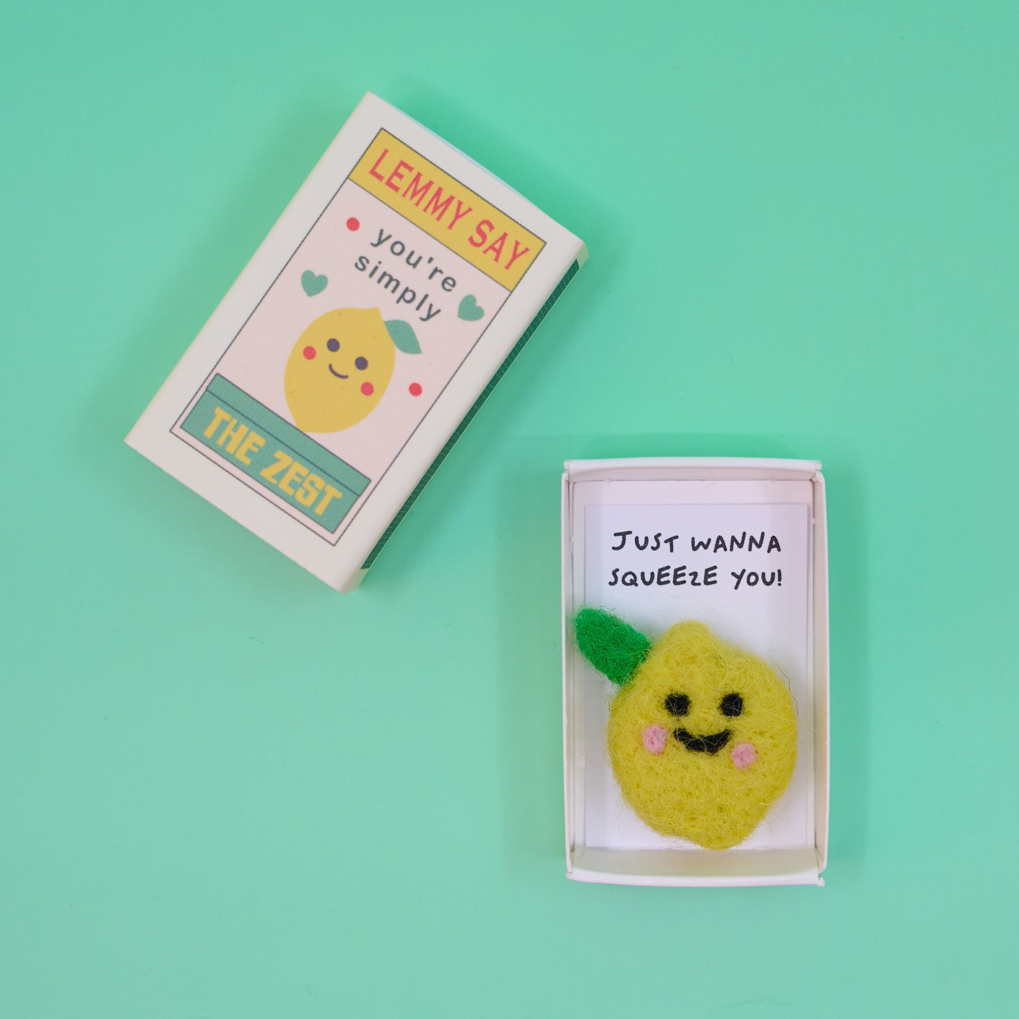 Fruit and Veg Wool Felt characters