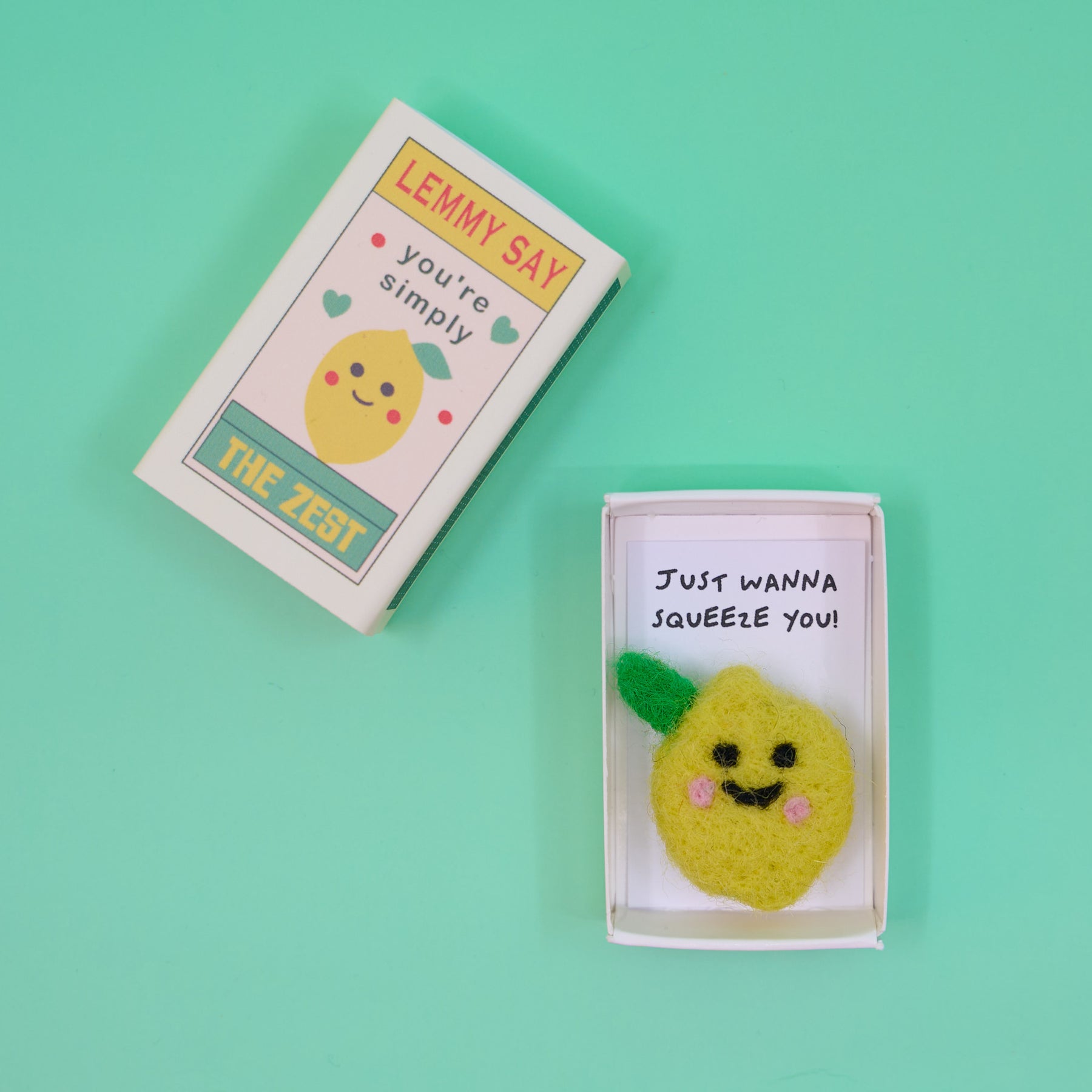 Fruit and Veg Wool Felt characters