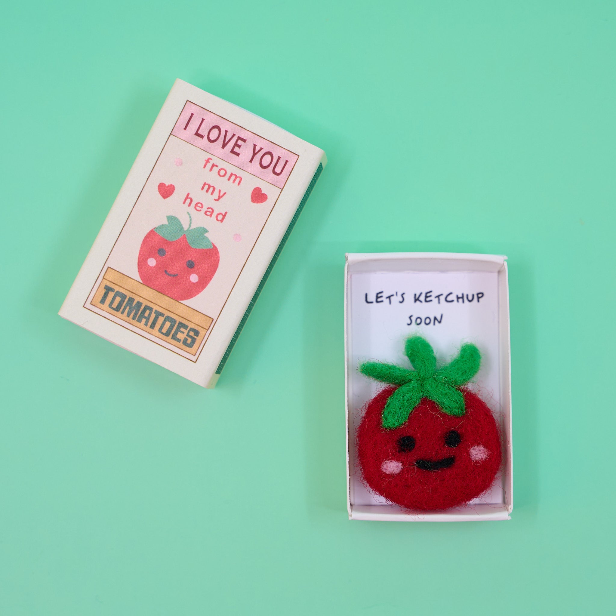 Fruit and Veg Wool Felt characters