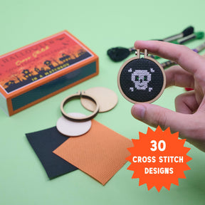 Halloween Cross Stitch Countdown Calendar