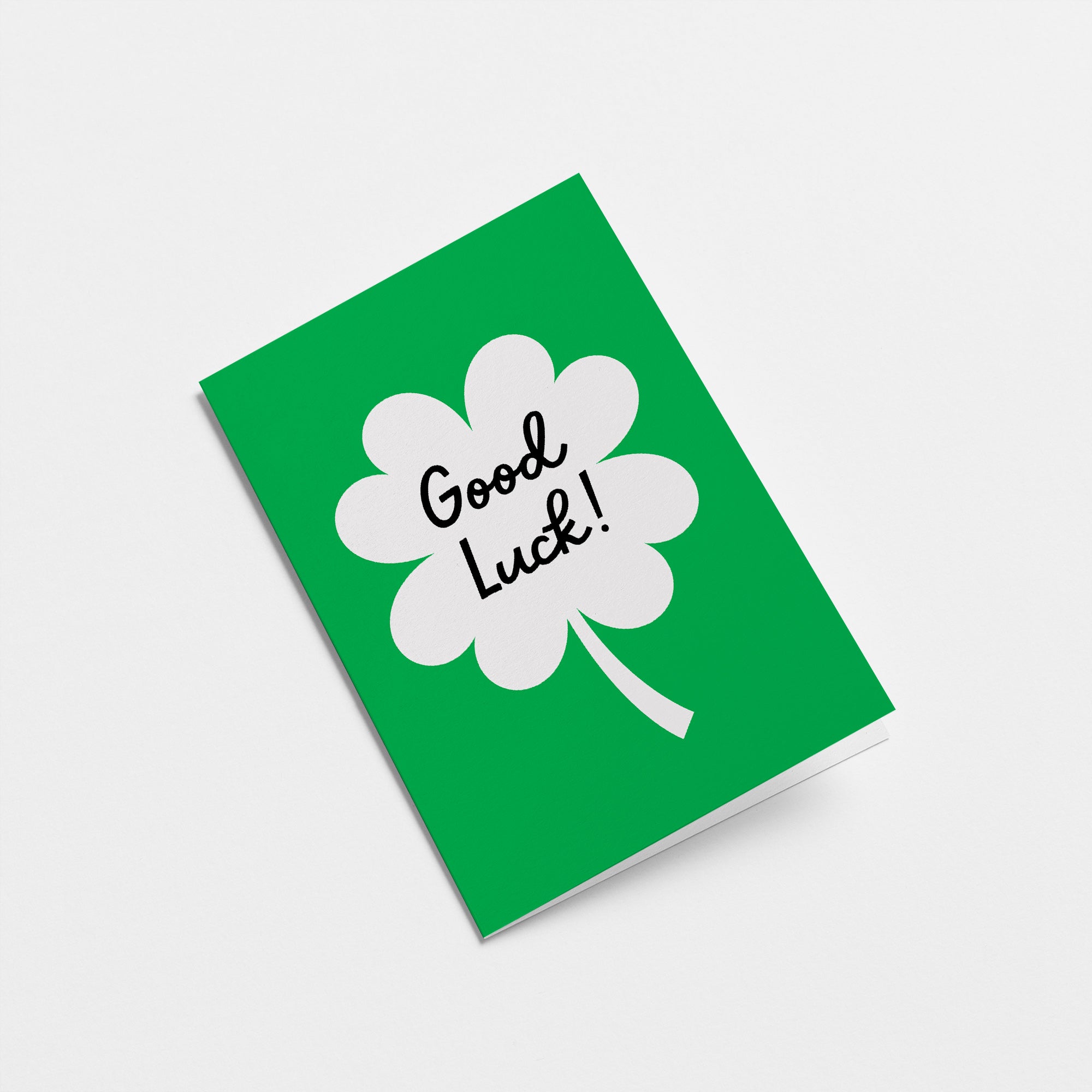 Good Luck Clover Card