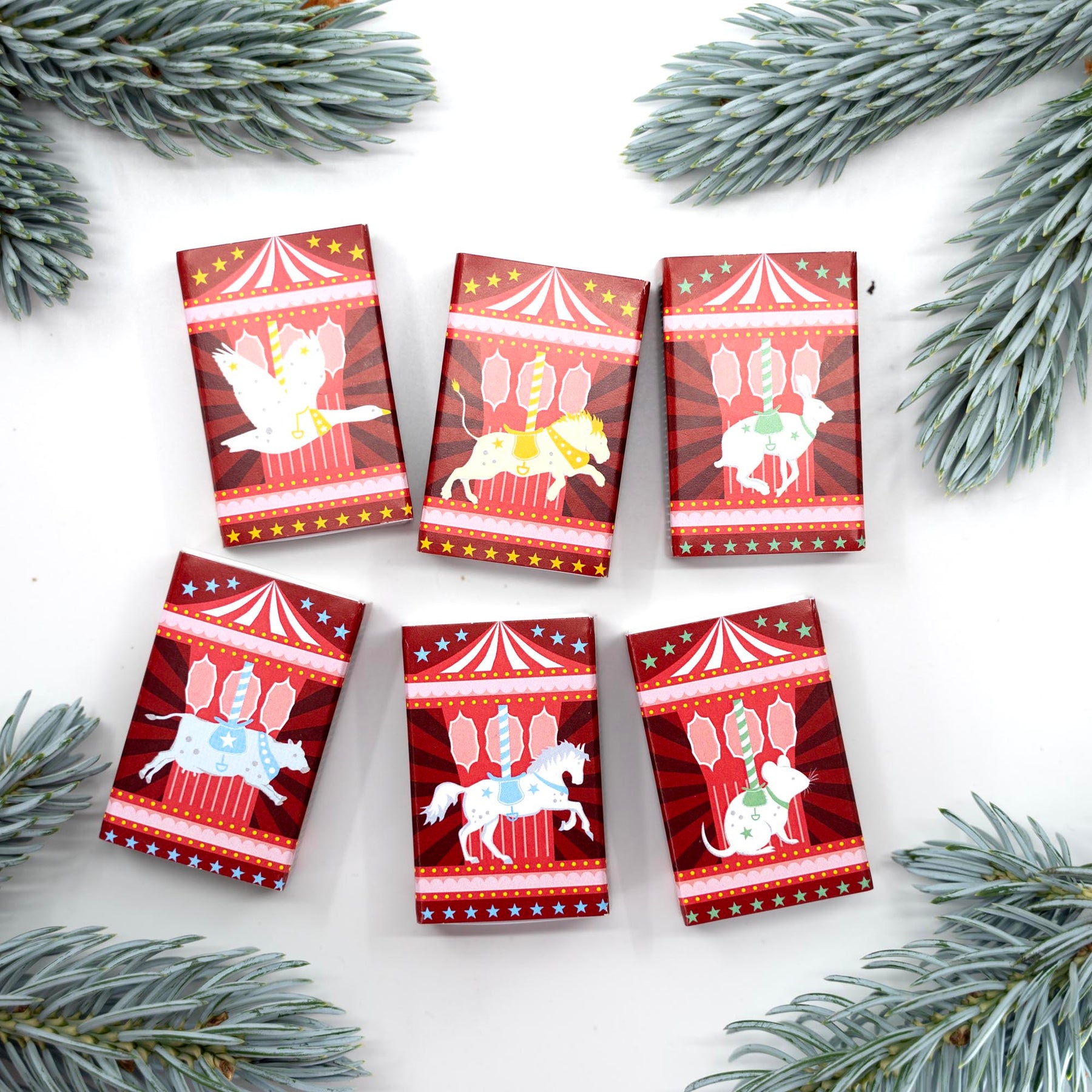 Six Alternative Christmas Crackers, Festive table decor