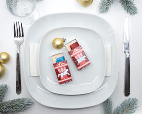 Six Alternative Christmas Crackers, Festive table decor