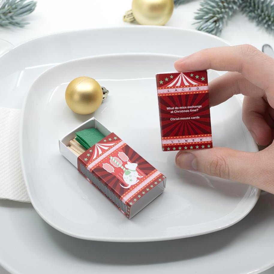 Matchstick Puzzles Six Alternative Christmas Crackers