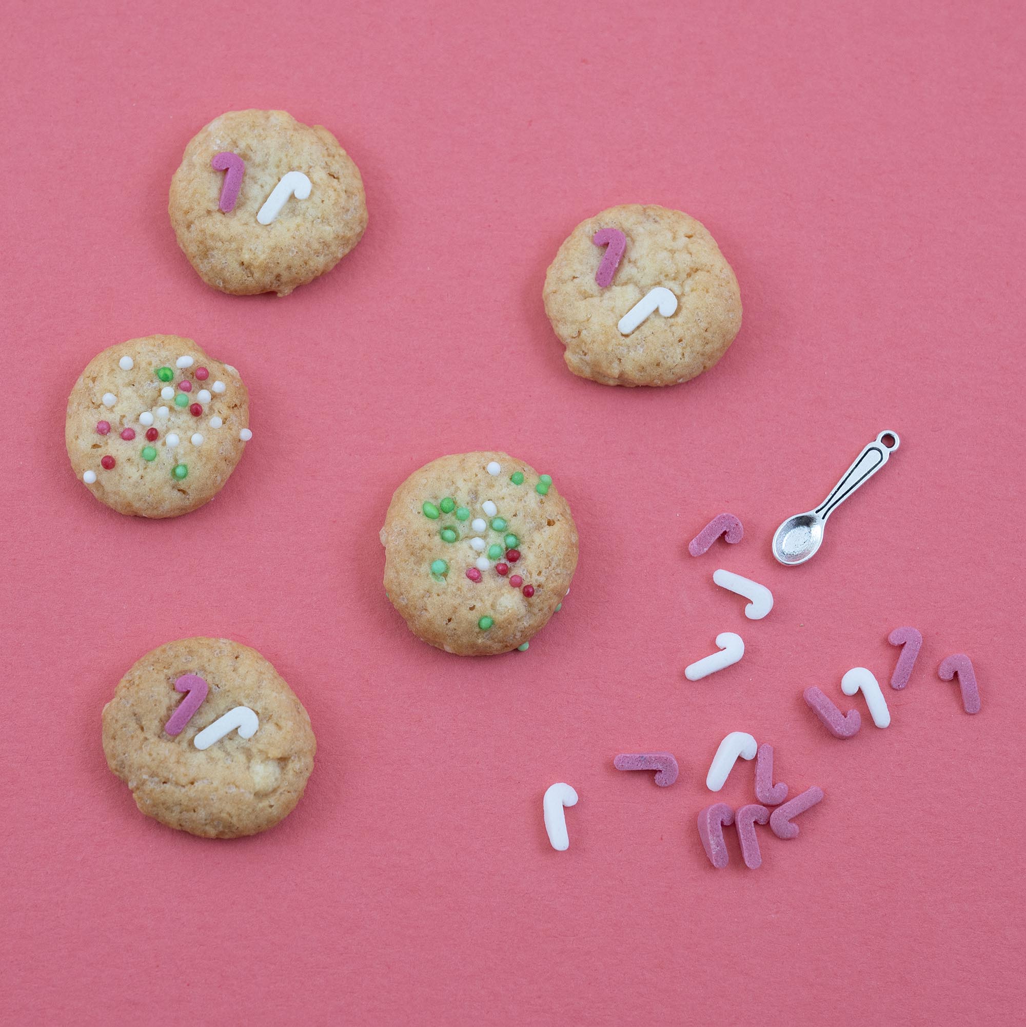 'Elfy Cookies Mini Christmas Cookie Kit In A Matchbox