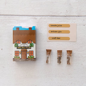 Grow Your Own Micropub Seed Kit In A Matchbox