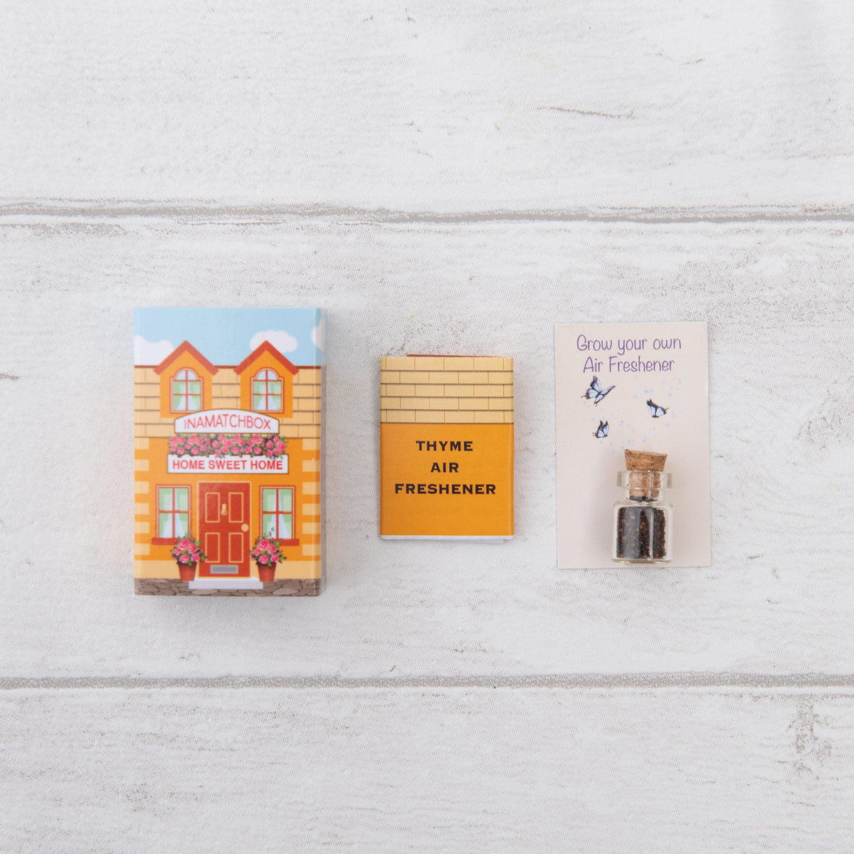 Grow Your Own Thyme Air Freshener In A Matchbox