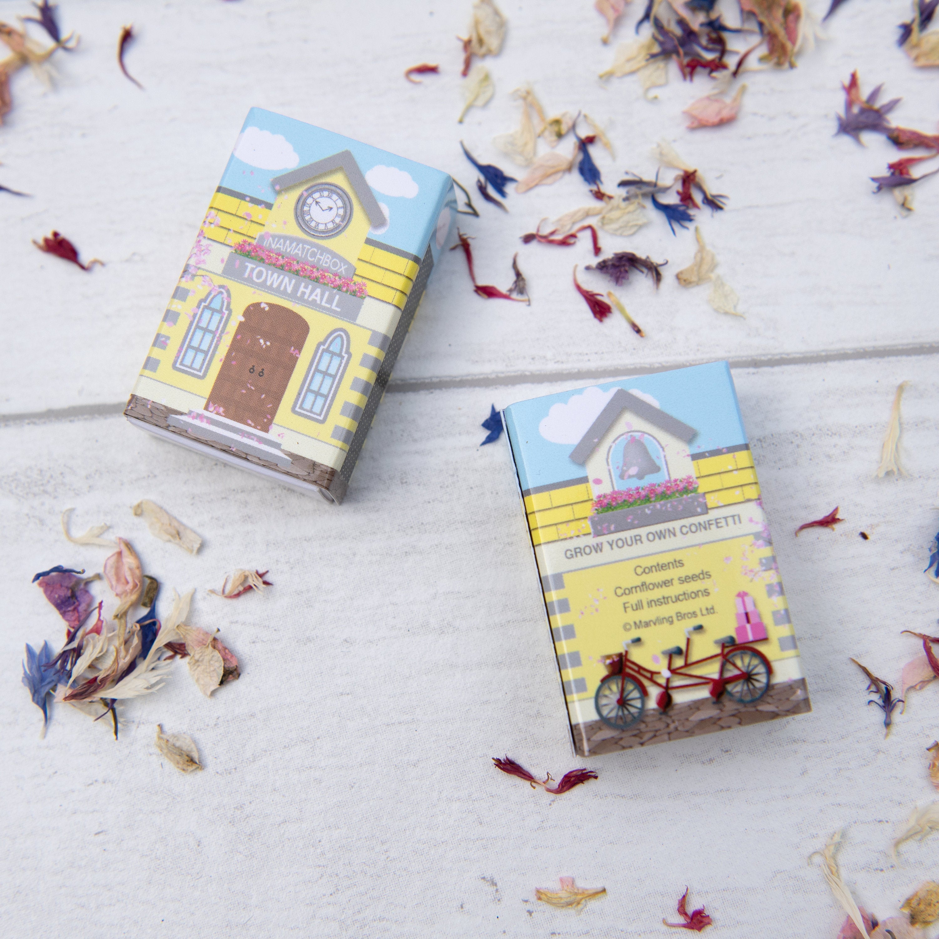 Grow Your Own Confetti Engagement Gift In A Matchbox