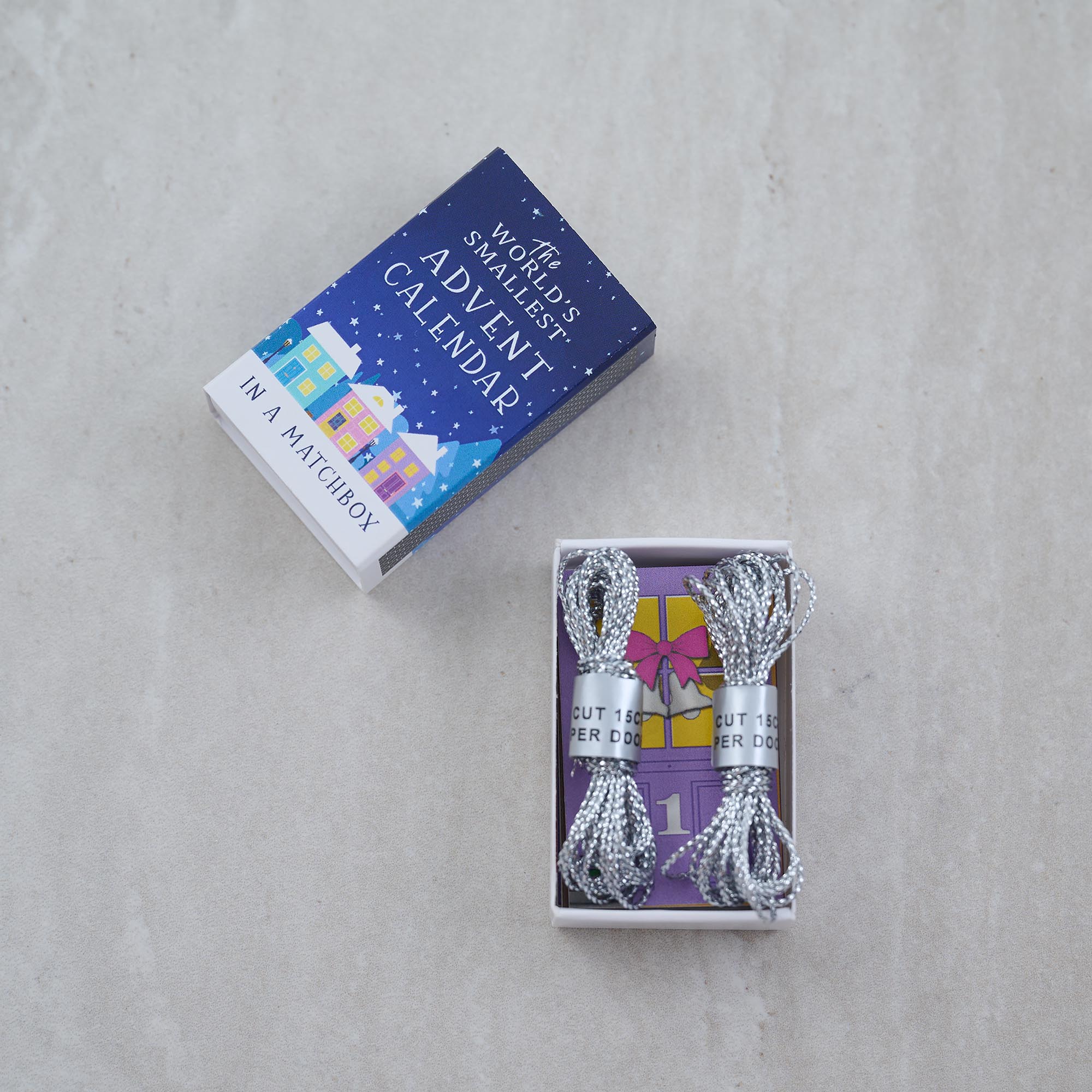 The World's Smallest Advent Calendar In A Matchbox