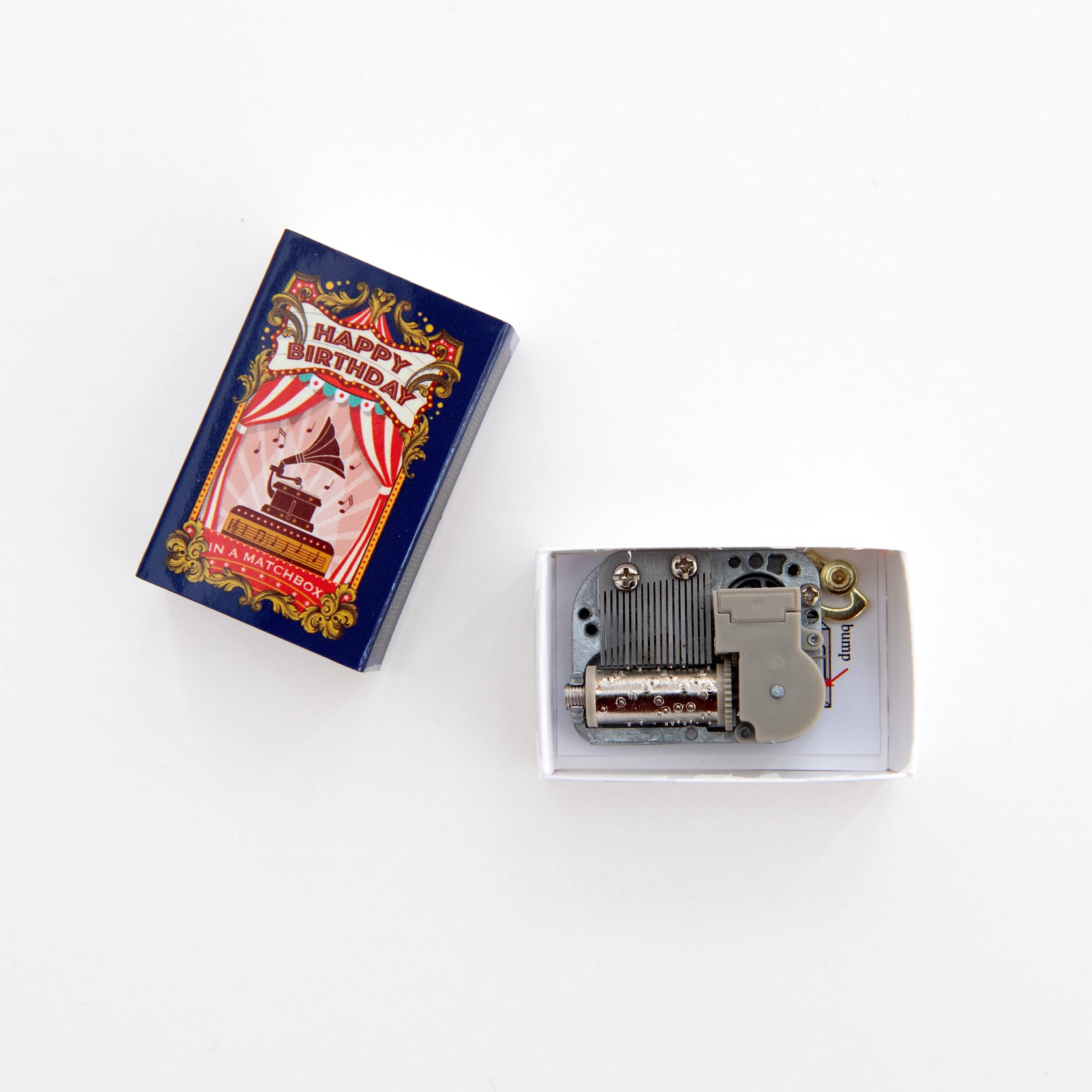 Happy Birthday Music Box Kit In A Matchbox