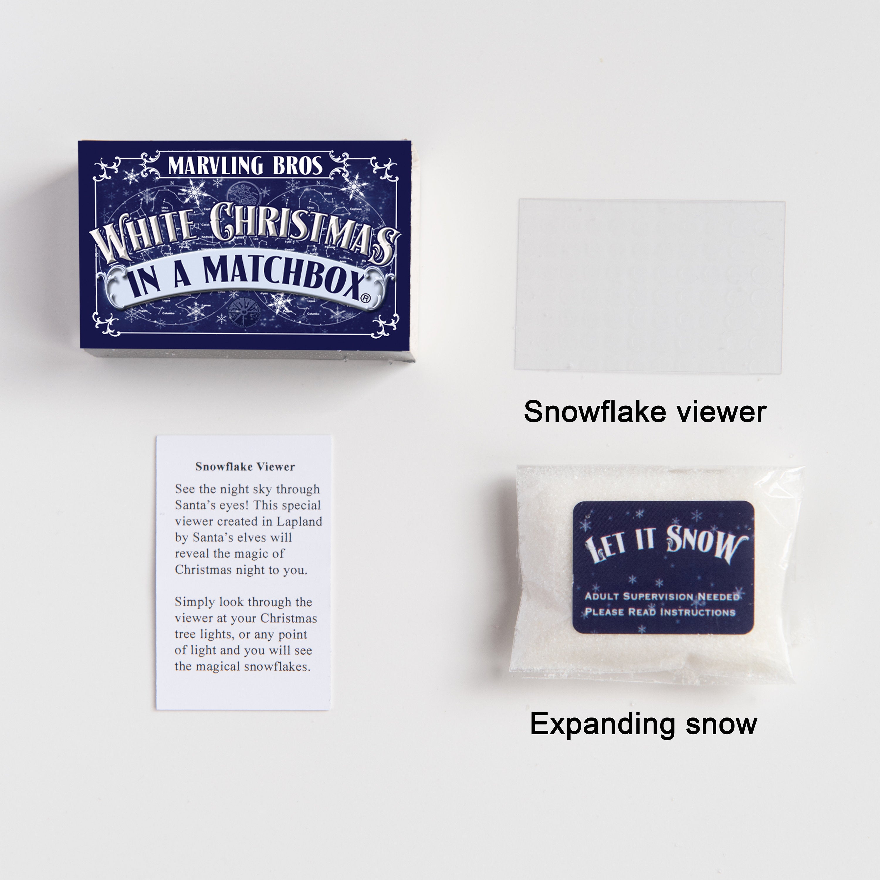 White Christmas In A Matchbox