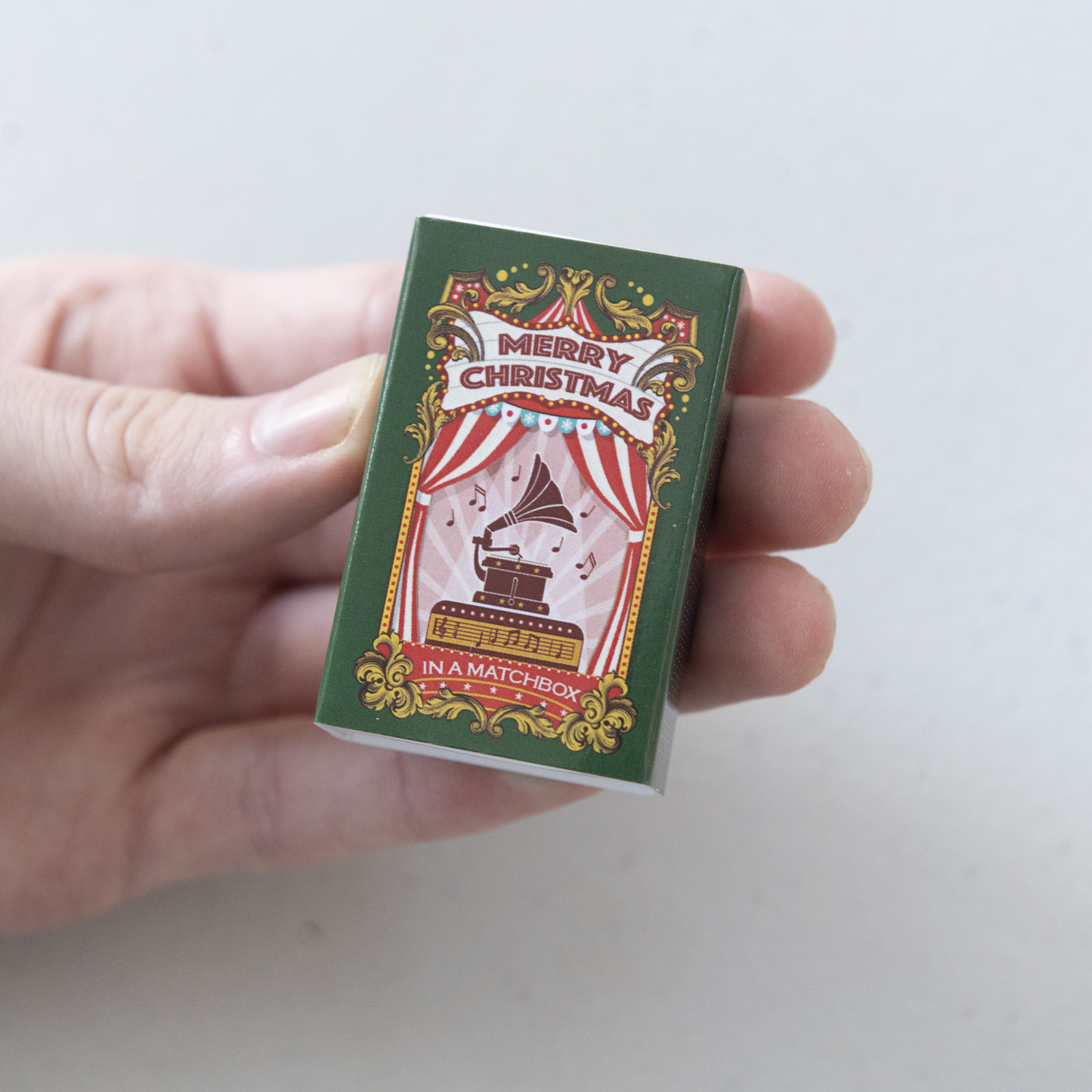 Christmas Music Box Kit In A Matchbox