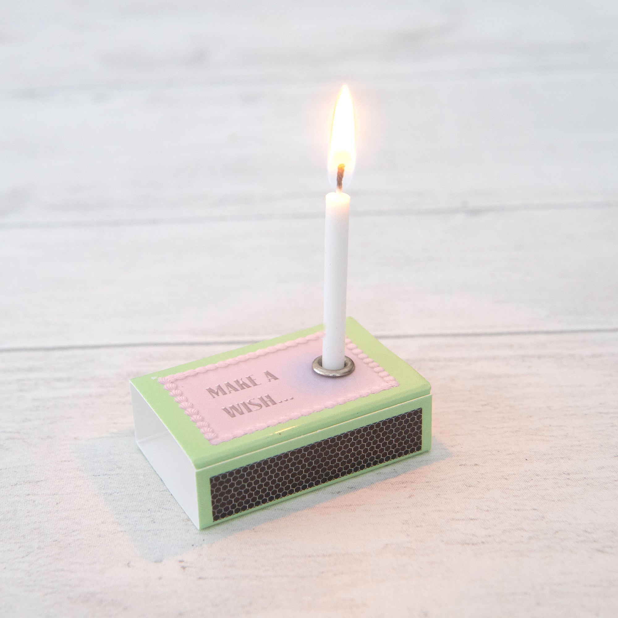 August Peridot Birthstone And Birthday Candle Gift