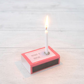 November Topaz Birthstone And Birthday Candle Gift