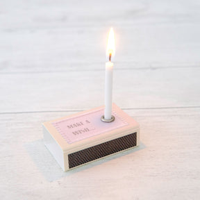 February Birth Flower Seeds And Birthday Candle Gift