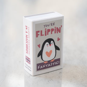 You're Flippin' Fantastic Wool Felt Penguin