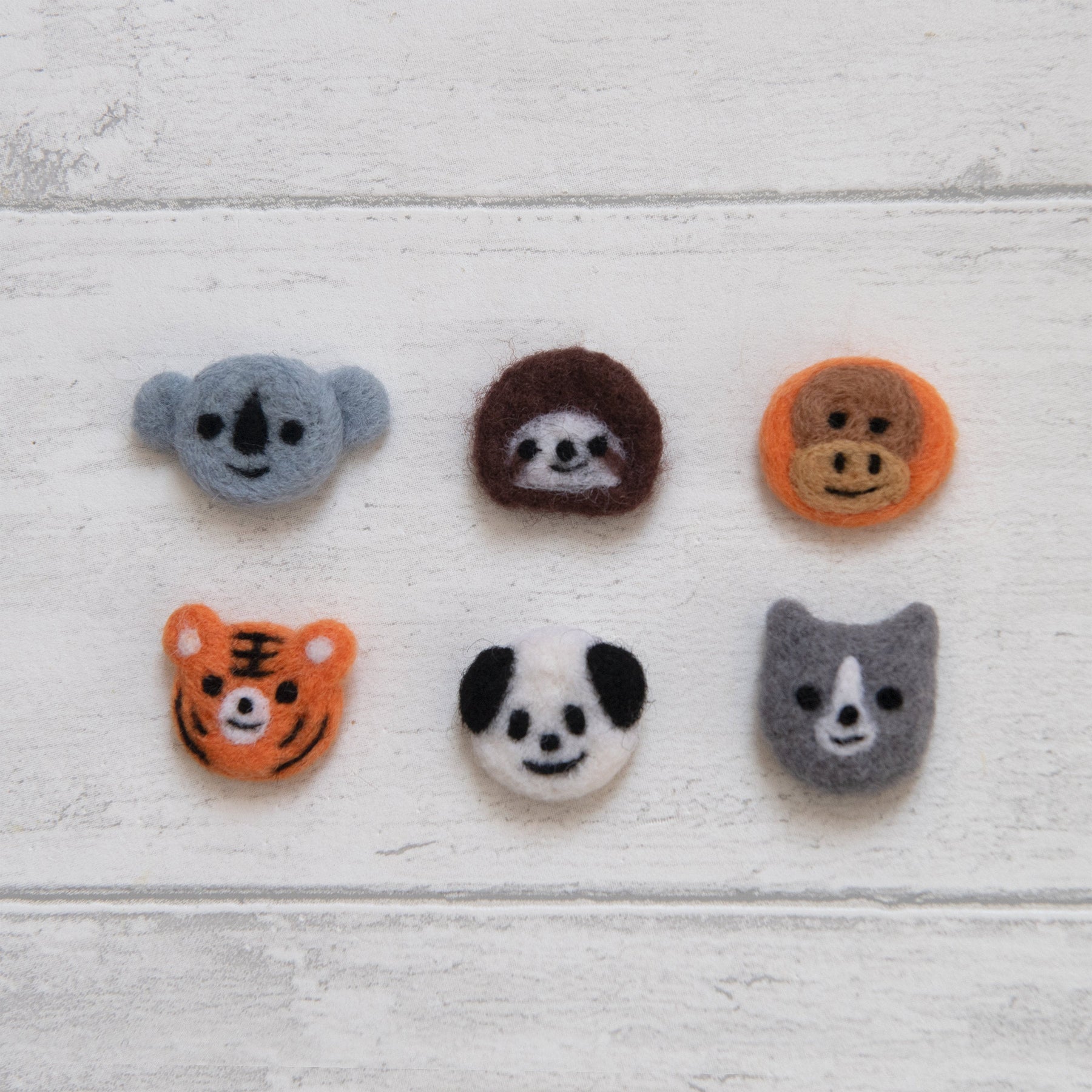 Wool Felt Panda Spirit Animal Gift In A Matchbox