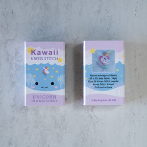 Kawaii Cross Stitch Unicorn
