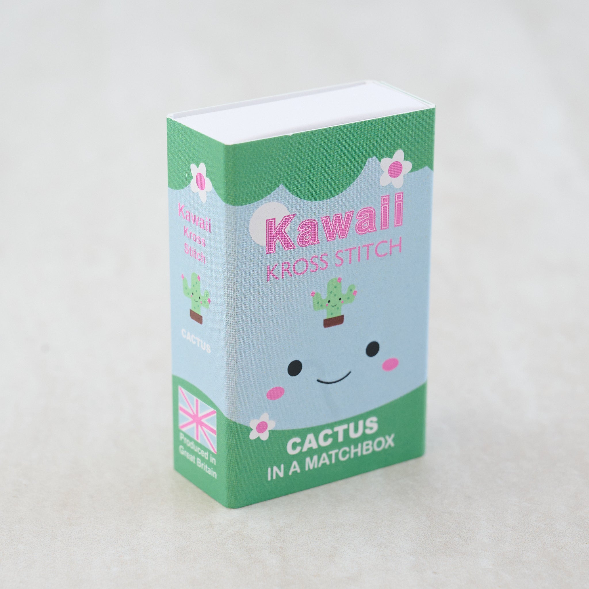 Kawaii Cactus Cross Stitch Kit