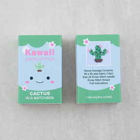 Kawaii Cactus Cross Stitch Kit