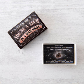 Meteorite With You're A Star Message In A Matchbox