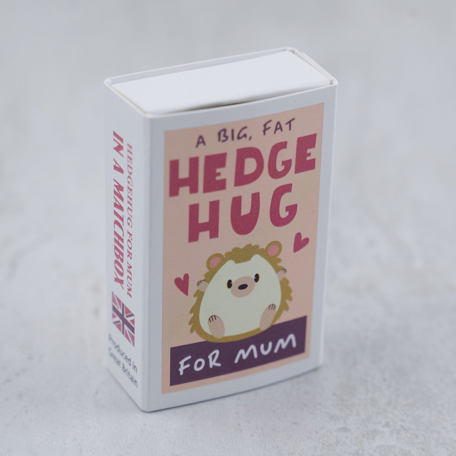 A Big Fat Hedgehug For Mum In A Matchbox